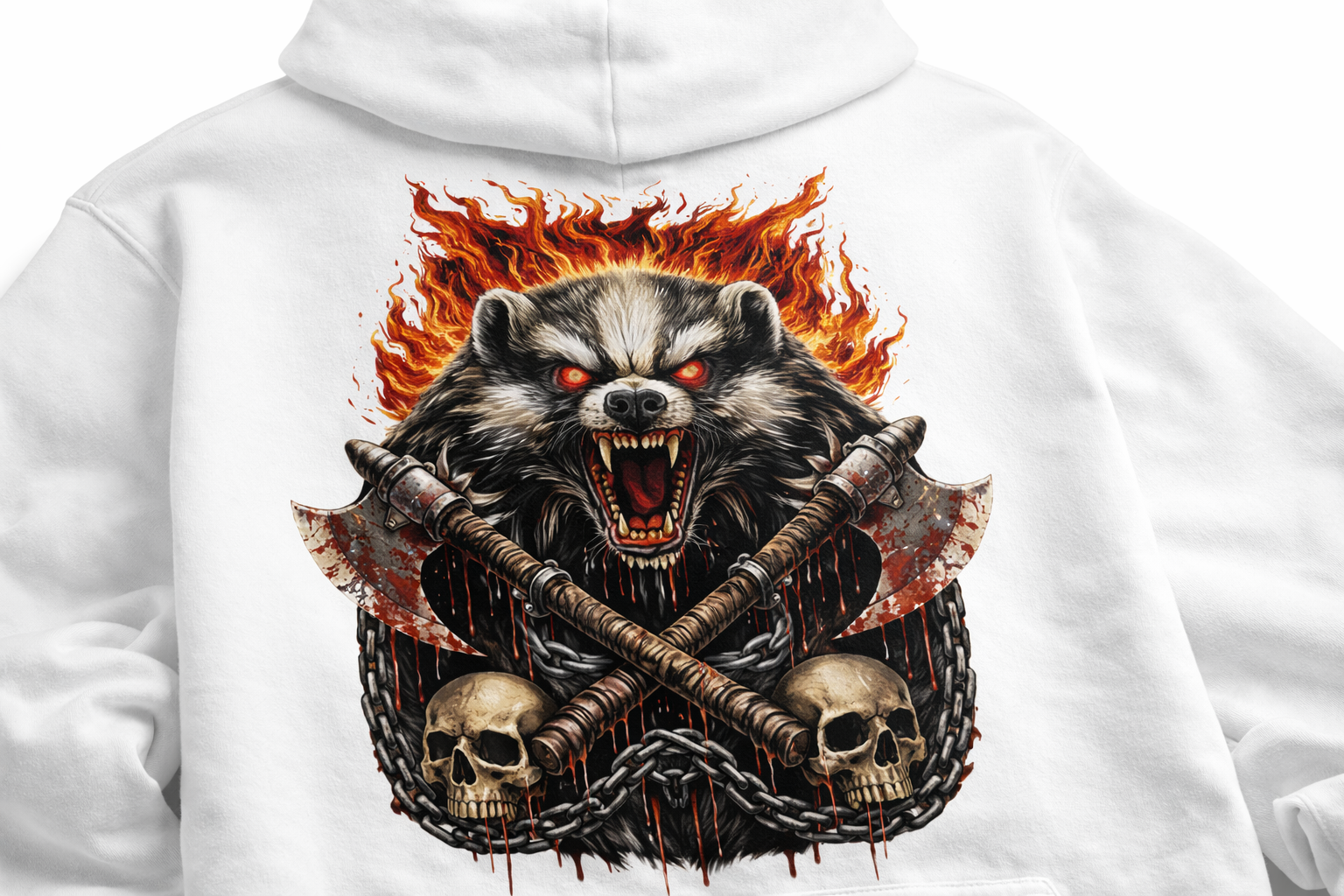 White Premium Hoodie